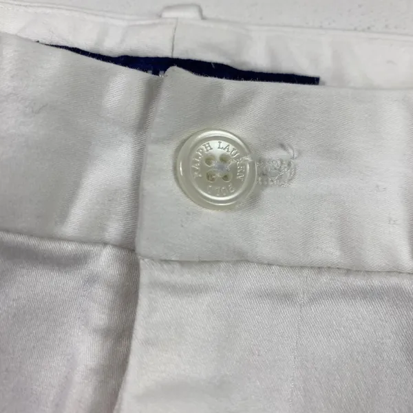 Ralph Lauren Golf Pants Womens 6 White Stretch Chino Trousers Cotton Spandex - Image 7