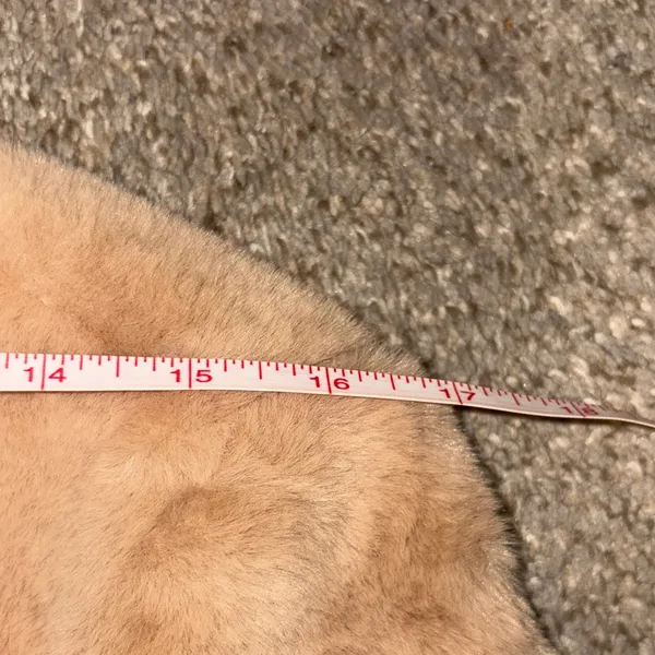 Allie Rose Tan Faux Fur Jacket - Image 8
