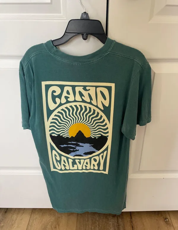 Comfort Colors Blue T-Shirt - Image 2