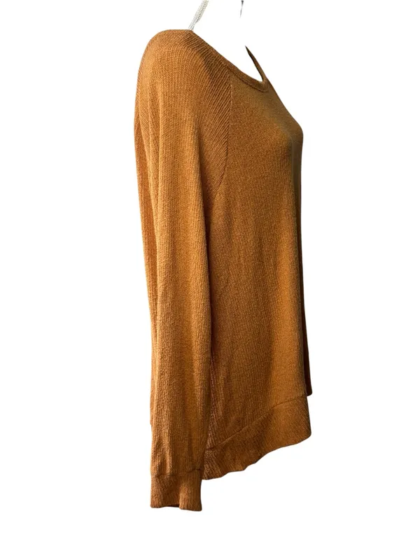 Old Navy ribbed long-sleeve sweater, XL, fall, cozy, soft, knit, office, dressy - Image 3