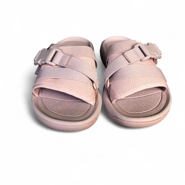 Teva Women’s Pale Pink Adjustable Slide Sandals Size 7 New - Image 3