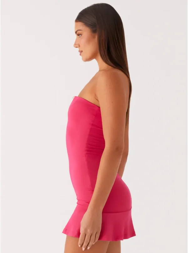 Peppermayo Mini Dress Strapless - Image 4