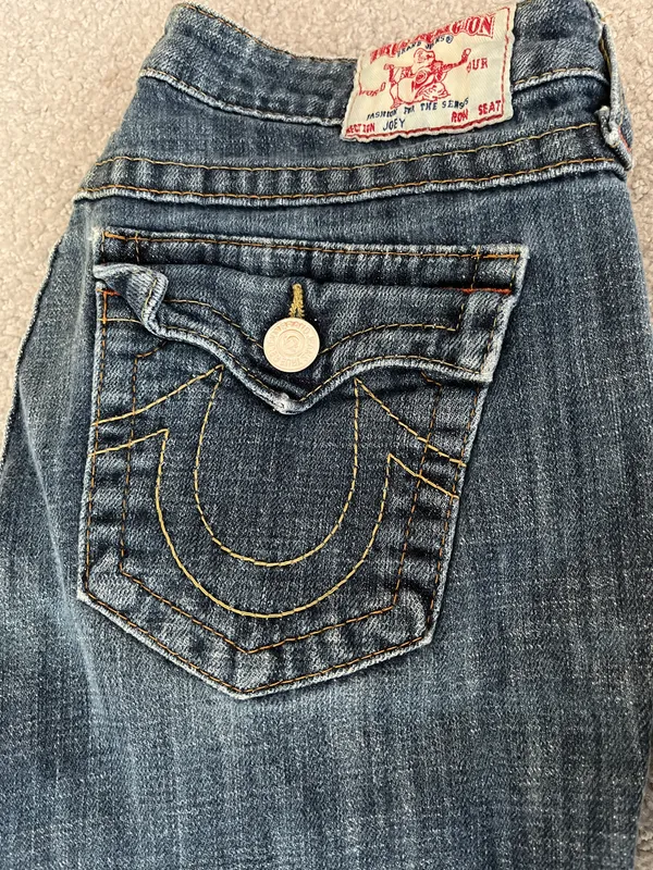 Vintage Low Rise Jeans - Image 3