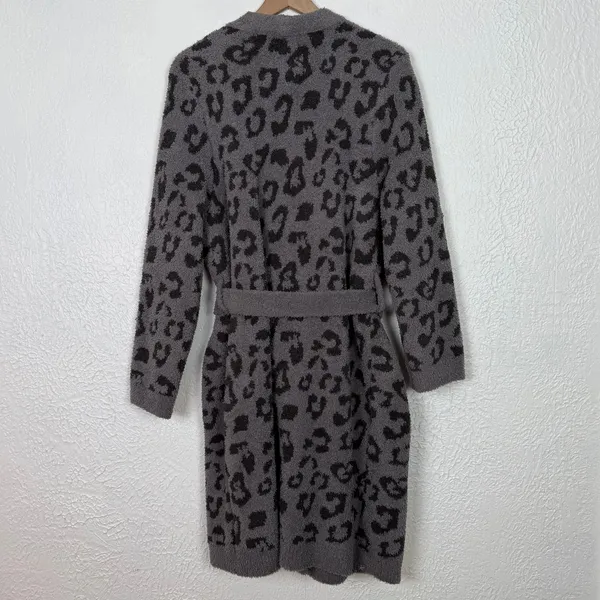 Barefoot Dreams CozyChic Women's Barefoot In The Wild Robe Size Large - Image 3