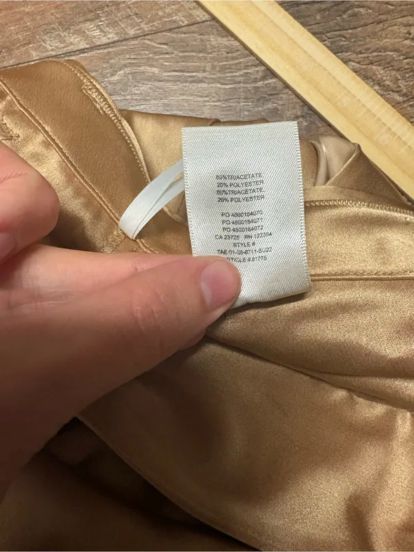 Babaton Aritzia Refined Satin Cargo Trouser Pants Size 14 - Image 7
