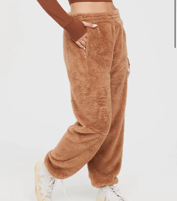 Aerie Offline Fluffy Sherpa Jogger - Image 3