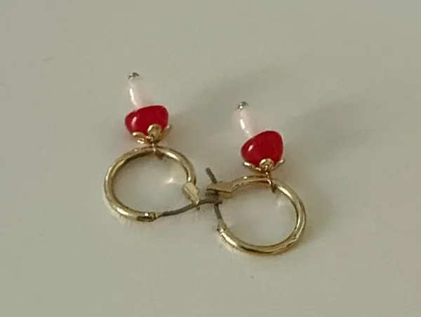 Frasier Sterling Magic Mushroom Hoops - Image 4