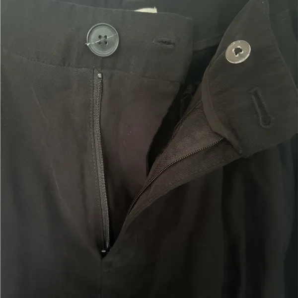 A new day Black Wide Legged Trousers - Image 6