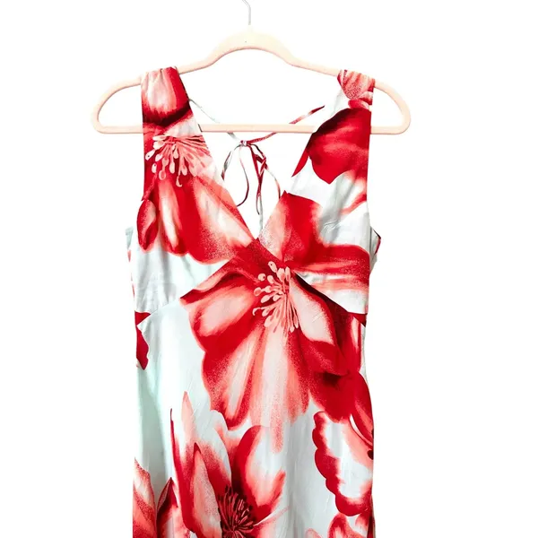 SUMMER AWAY Floral Maxi Dress Corallo Floral S/4 NEW NWT - Image 3