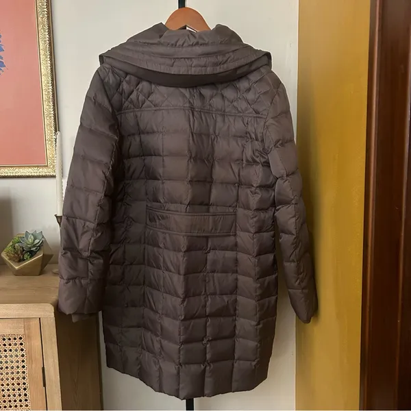 Kenneth Cole Reaction Puffer Coat Duck Down‎ Filled Quilted Jacket Size XL - Image 6