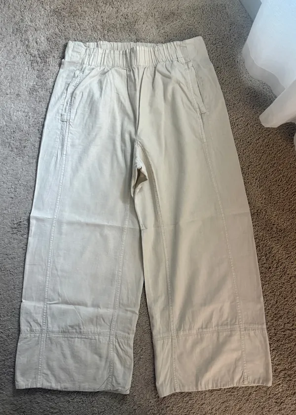 Free People Days End Linen Pants - Image 4