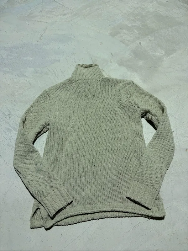 Abercrombie & fitch Lightweight Mock Neck Sweater Light Sage green XS - Image 6