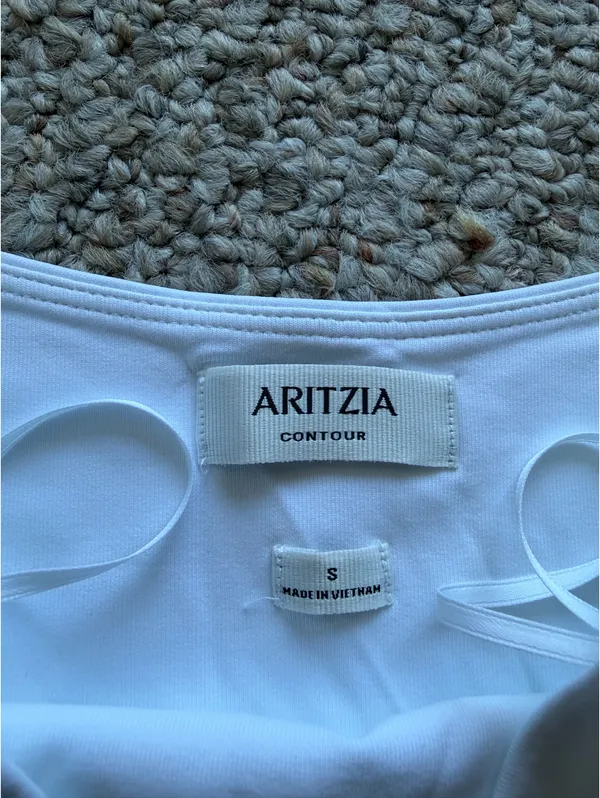 Aritzia Contour White Tube Top - Image 6