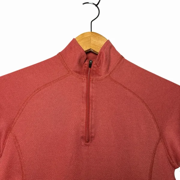 Carhartt‎ Womens 1/4 Zip Pullover Thermal Base Layer Rust XS WK015 Gorpcore - Image 5