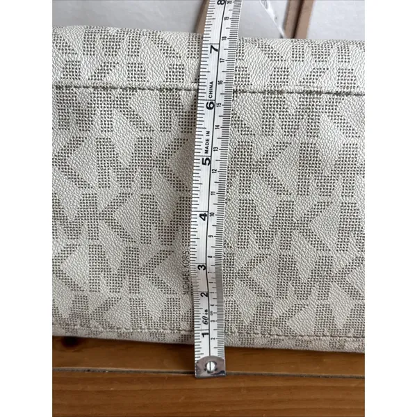 Michael Kors - Jet Set Signature - Vanilla Tote Bag - Image 12