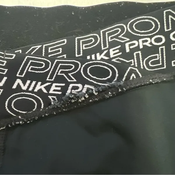 Nike Women's Black Pro Shorts - Image 3