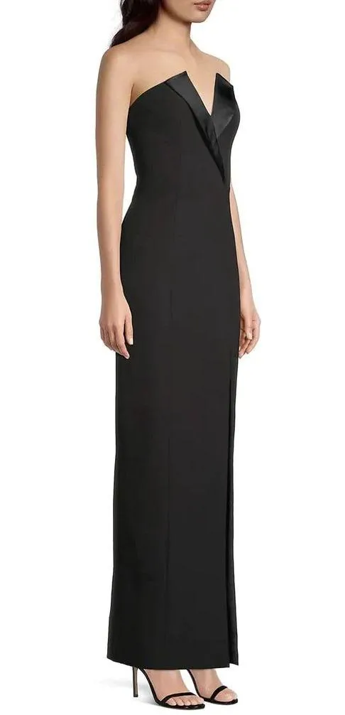 Aidan Mattox Aidan By Tuxedo Dress - Image 3