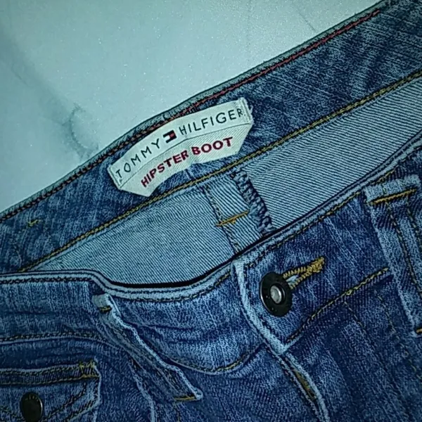 Tommy‎ Hilfiger Hipster Boot Denim Jeans Size 6 - Image 5