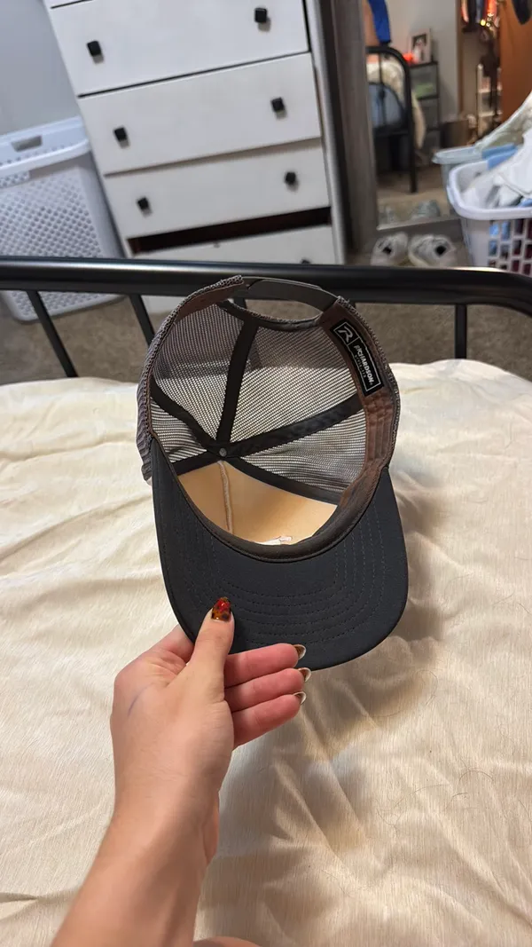 trucker hat Gray - Image 2