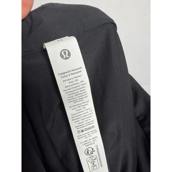 NEW Lululemon Box Pleat Golf Skort Black Size 2 / 22 - Image 8