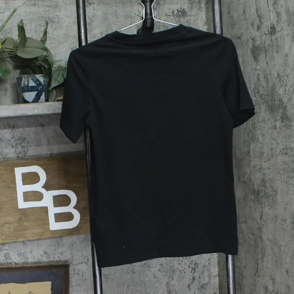 NWT Reebok Womens Graphic Big Logo Tee HB2271 Black XS - Image 4