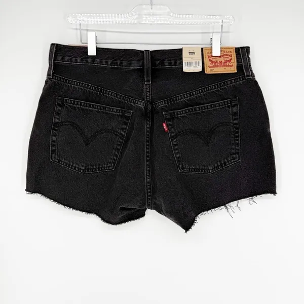 NWT‎ Levi's 501 High Waist Denim Shorts Women's Size 32 Festival Style - Image 4