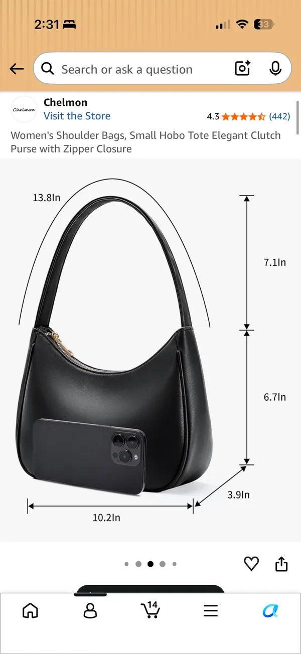 Black purse - Image 4