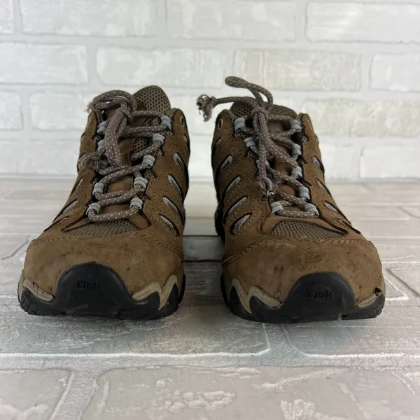 Oboz‎ Sawtooth II Hiking Shoes Low Waterproof B Dry Womens 7.5 38 Brown Boots - Image 7