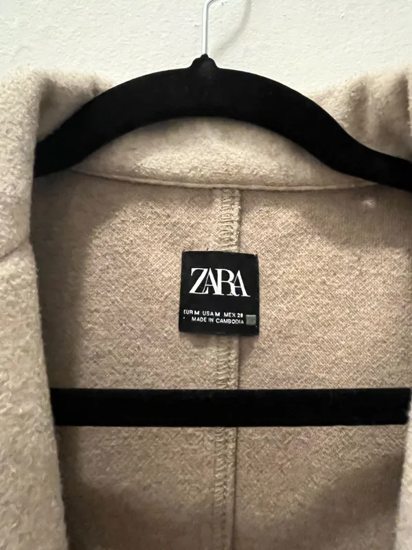 ZARA Coat Long Trench - Image 2
