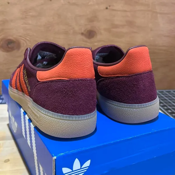 Adidas Women's Burgundy and Purple Trainers - Image 5