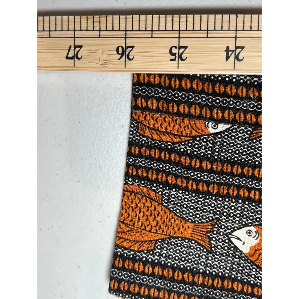 Anthropologie Cartonnier Fish Print Cropped Pants 2 Novelty Tweed Trouser - Image 9