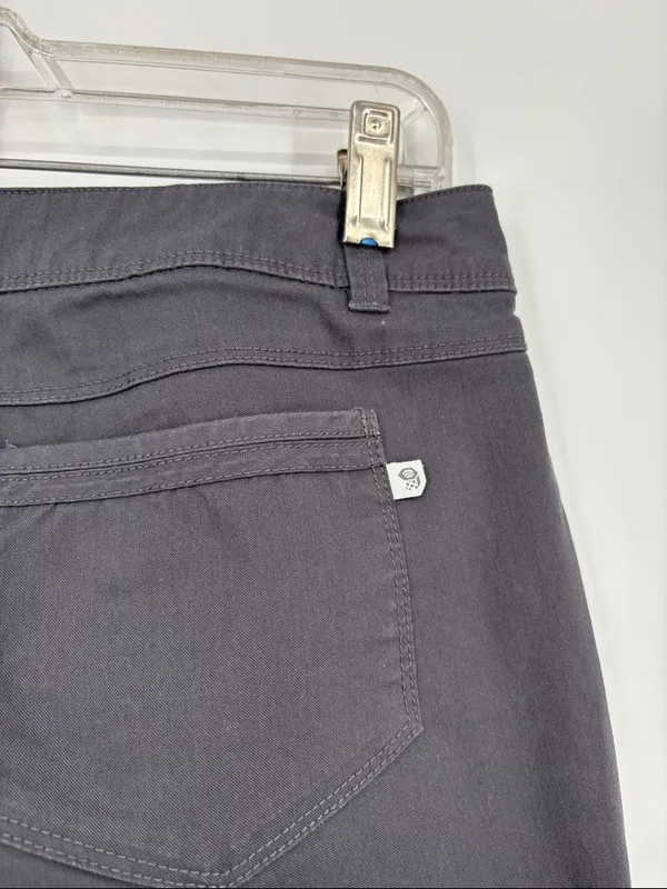 Mountain HardWear Ankle Outdoor Hiking Pants Women’s Size 6 in Charcoal Gray - Image 10