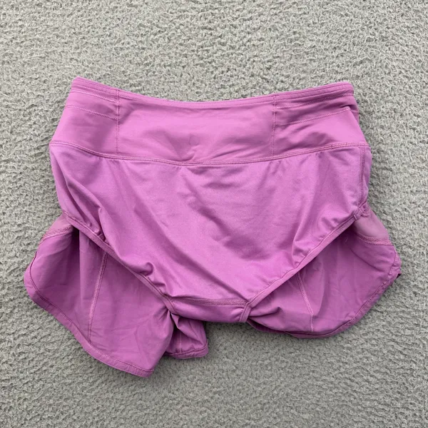 Lululemon Speed Up Shorts Mid Rise 4" Magenta Glow Purple Athletic Women's 4 - Image 5
