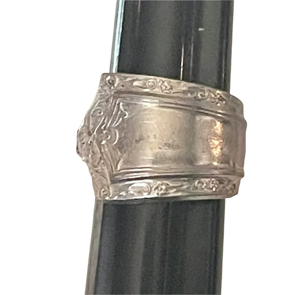 Vintage Silver Spoon Ring - Image 6