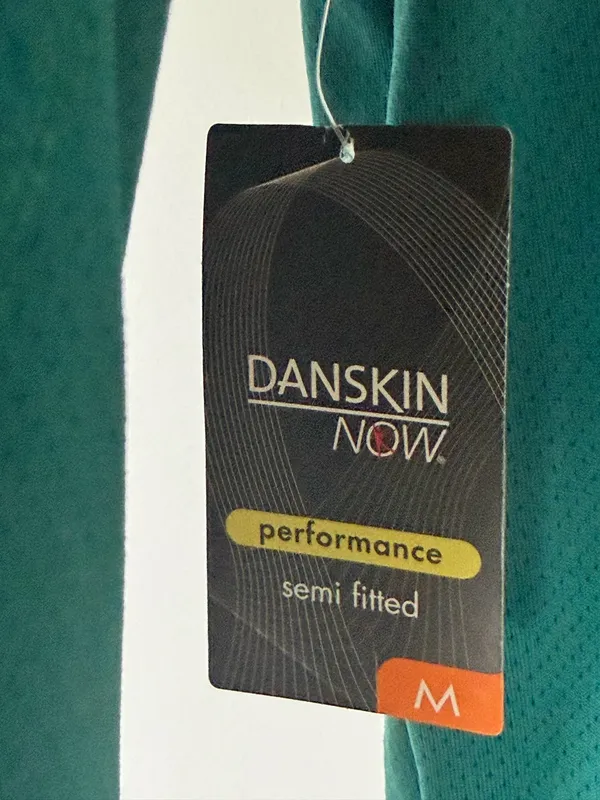 Danskin NowDark Teal Performance Long Sleeve Top  - Image 4