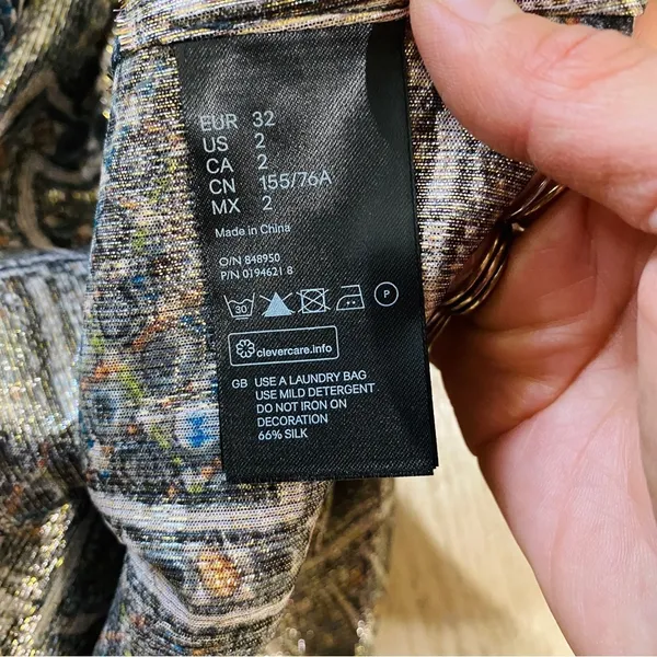 Isabel Marant X H & M collection Gold Size 2 - Image 6