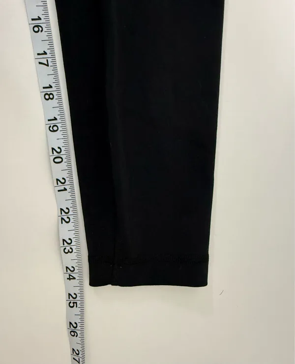 Victoria’s Secret Black Cropped Leggings High Rise 25” Skinny Athletic - Image 10