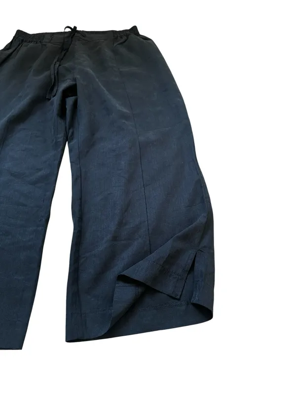 RipSkirt Hawaii Womens XXL Wide Leg Crop Pants Black Casual Coastal Outdoors - Image 5