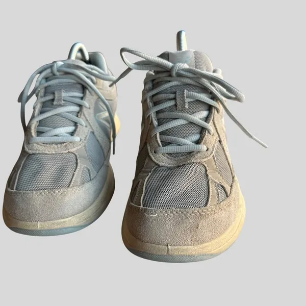 New Balance Women's Abzorb Sneakers WW877SB Size 9.5 Gray Suede/Mesh Athletic - Image 11