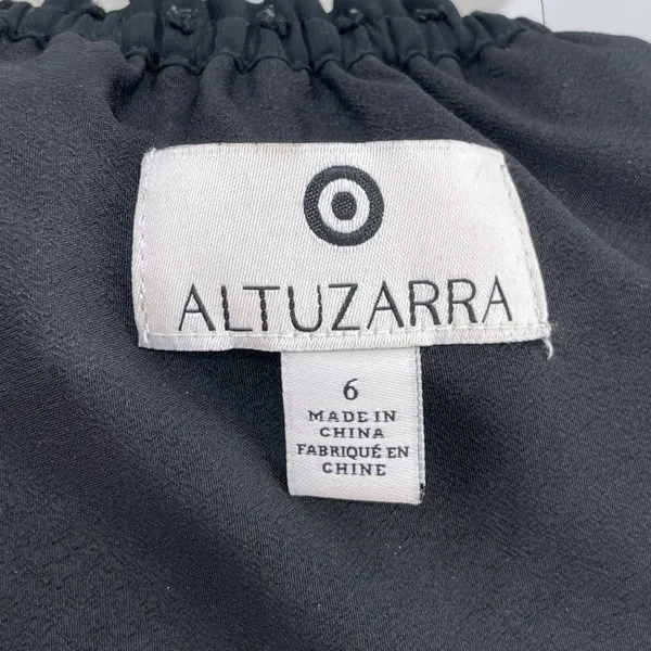 Altuzarra + Target Black Maxi Dress Gold Sequins Long Sleeves Cocktail Size 6 - Image 10