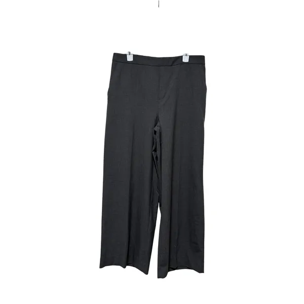 Banana Republic Hayden Gray Wide Leg Pants Size 14 - Image 2