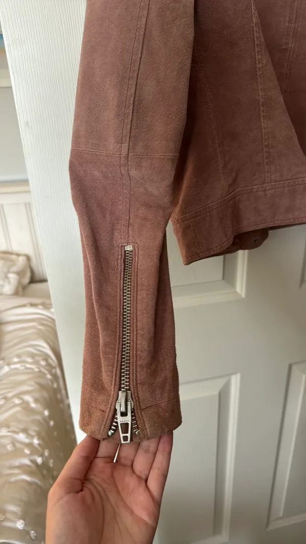 BLANK NYC Pink Suede Jacket - Image 3