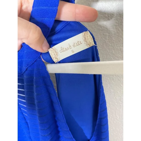 Altar’d State Clear Skies Dress Size Small Blue Skater Dress Mini - Image 6