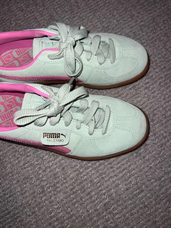 Puma Palermo Green Sneakers - Image 3