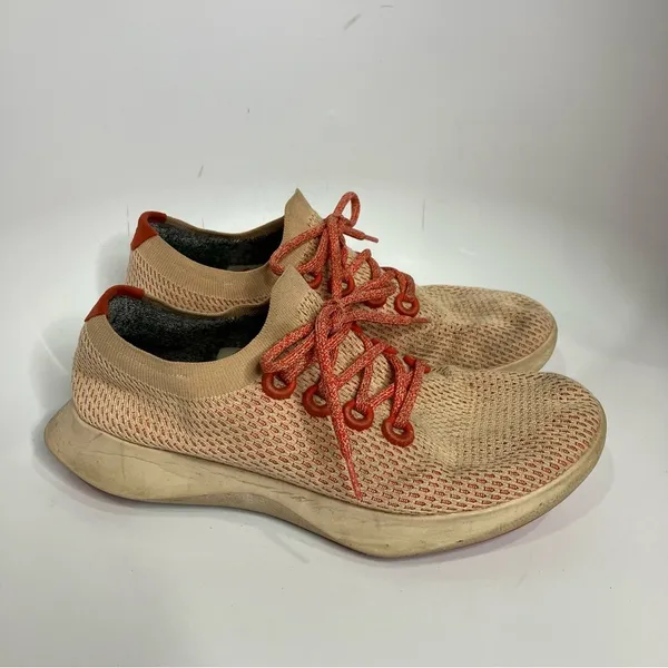 Allbirds Tree Dasher 1 orange‎ sneakers wool washable size 10.5 - Image 2