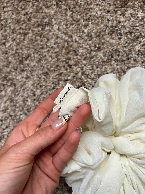 Free People Chiffon Jumbo Scrunchie - Image 2