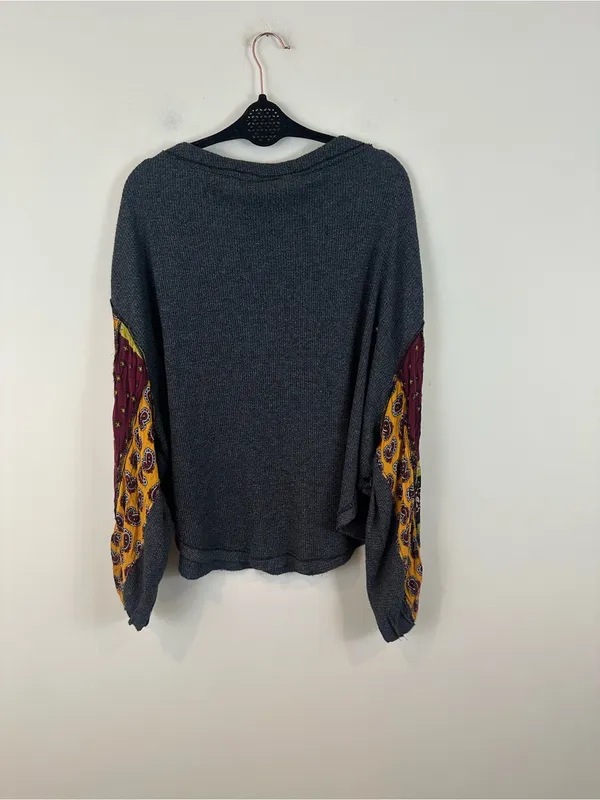 “We the Free” FP Blossom Thermal Multi Pattern Sleeves Size Large - Image 6