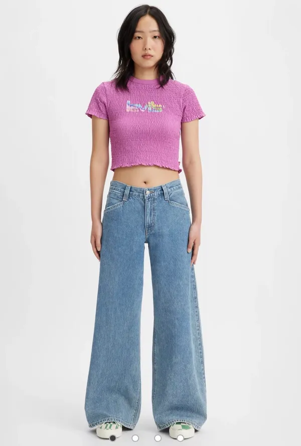 84’ Baggy Wide Leg Jeans (Levi) SIZE 26 - Image 2