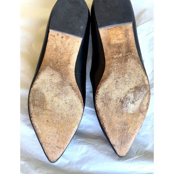 Marc by Marc Jacobs Pointed Toe Bow Flats Black Size US 7.5 EU 38 - Image 8