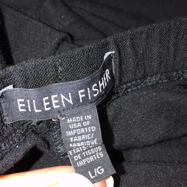 Eileen Fisher size large black pants - Image 6